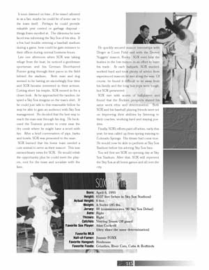 2000 Sky Sox baseball Yearbook