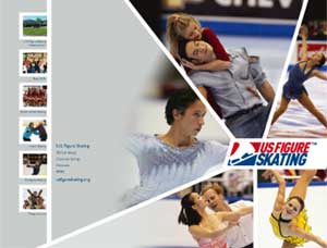 2004 U.S. Figure Skating Media Guide covers