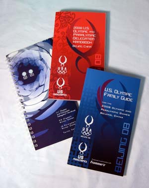 U.S. Olympic Team delegation and family guide books